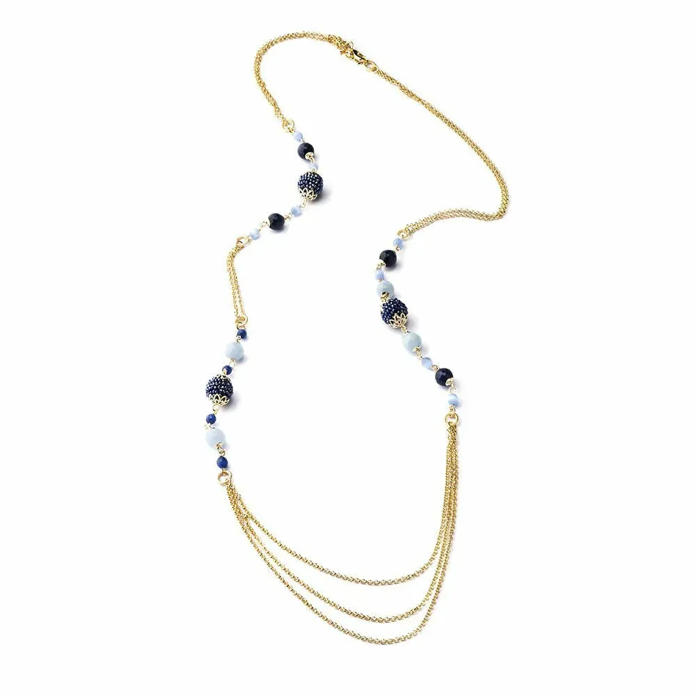 Collana donna in ottone Sovrani Cristal Magique J5172