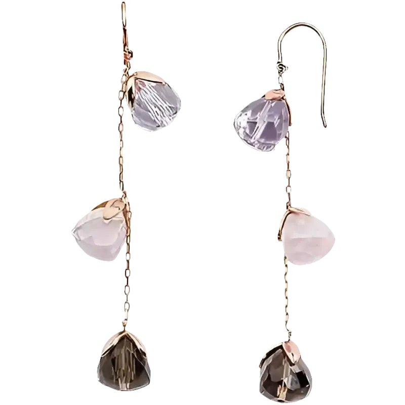 Comete Gioielli ORB 387 Orecchini Pendenti Oro Rosa