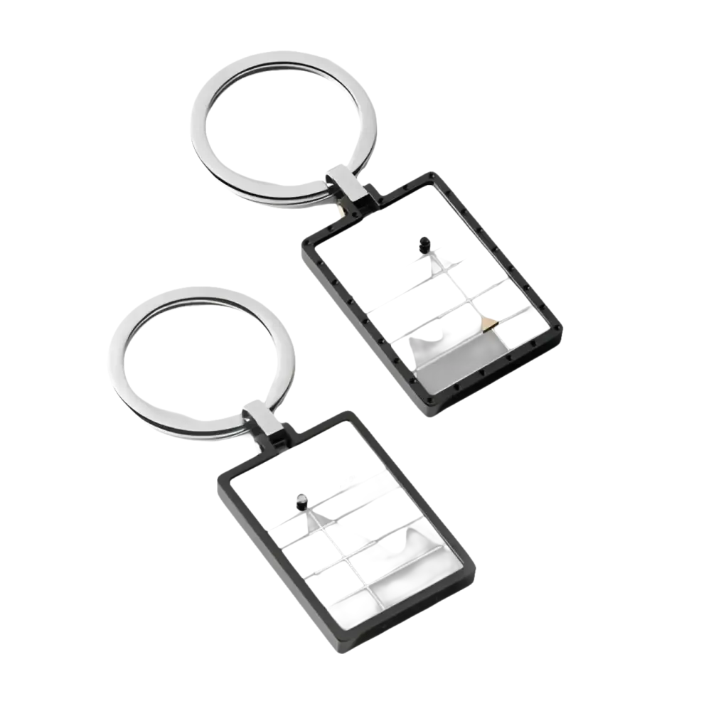 COMETE Traguardi Portachiavi Uomo Acciaio