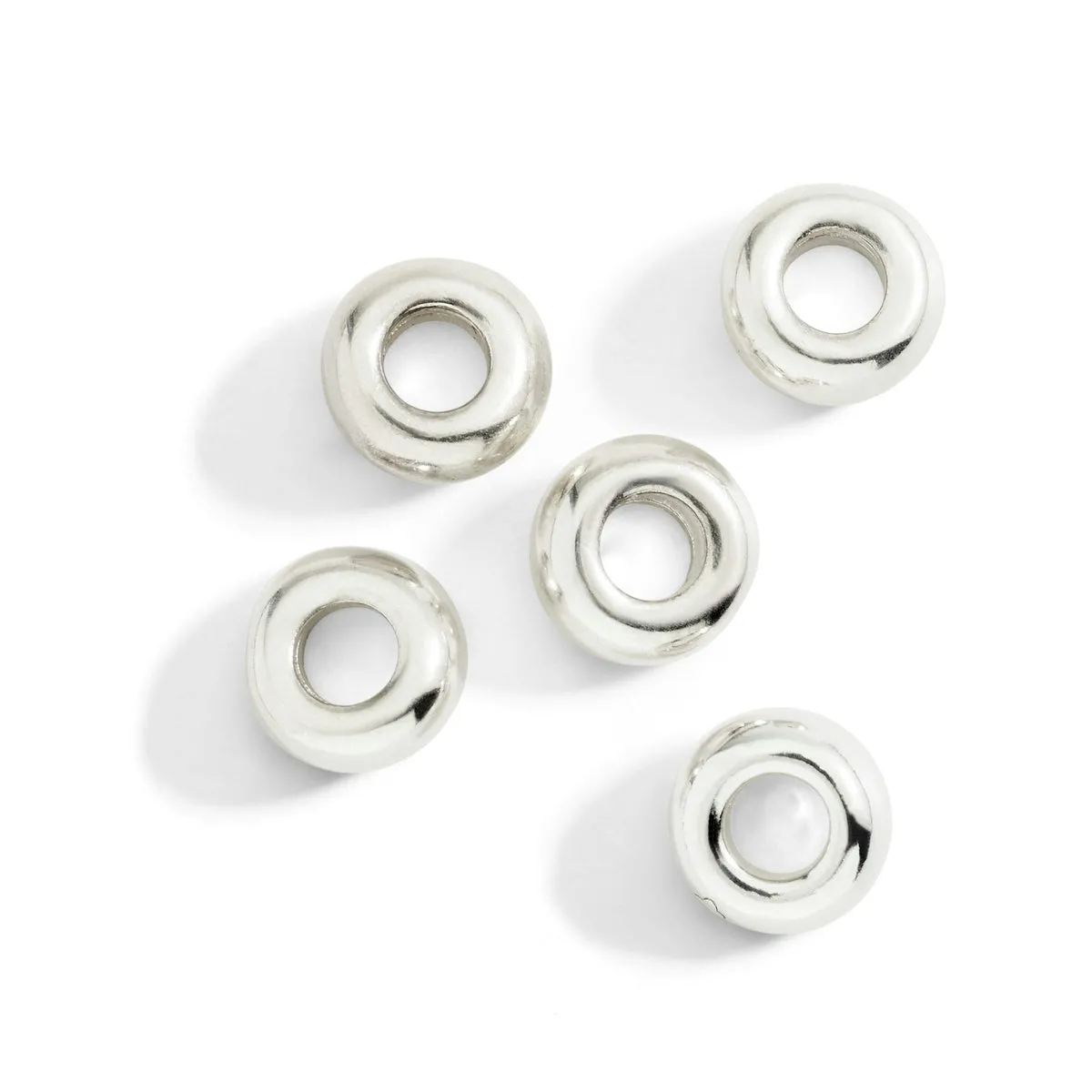 Componenti Rondelle Bold Argento