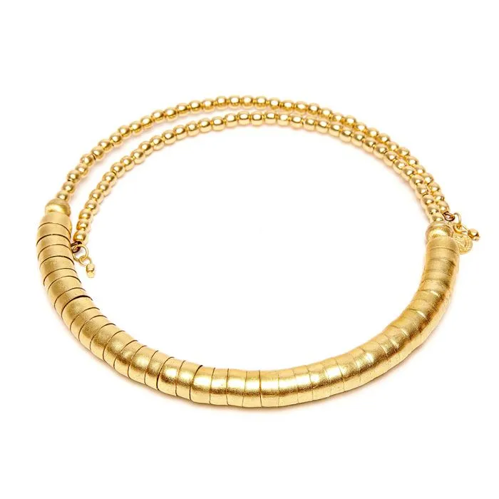 VESTOPAZZO Collana Girocollo Molla Snake