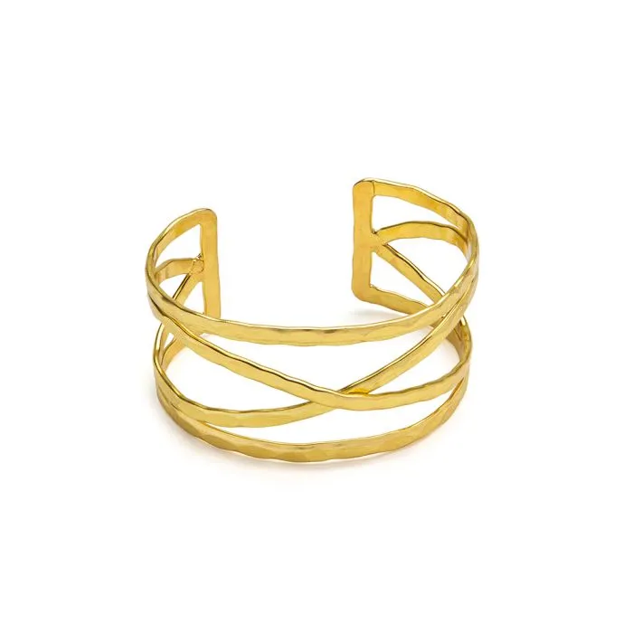 VESTOPAZZO Bracciale Fascia Intreccio