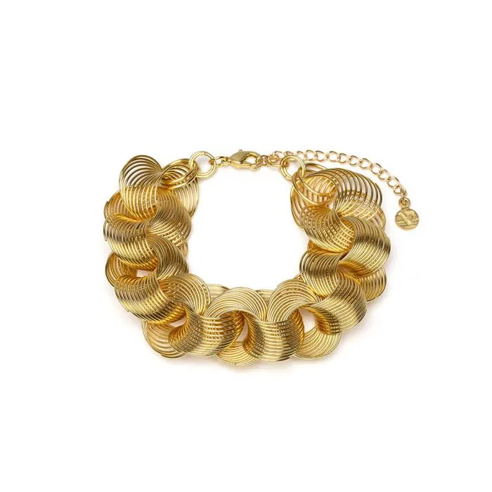 VESTOPAZZO Bracciale Sinuoso