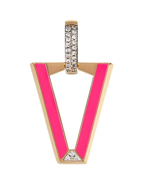 Mono orecchino Valentina Ferragni Uali Fucsia