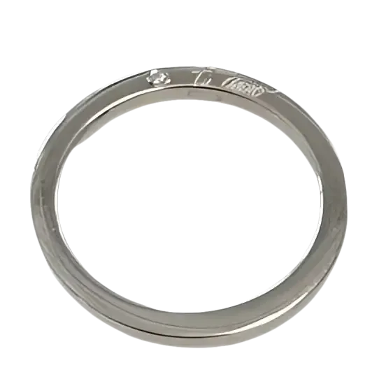 Fedina Oro Bianco con Diamante ANB 927