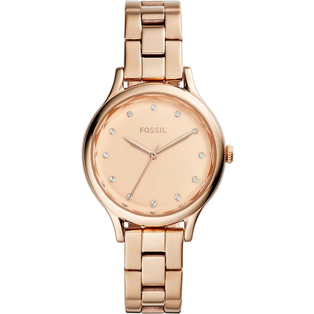 FOSSIL BQ3321 Orologio Donna in Acciaio Rose Gold Ip - Laney