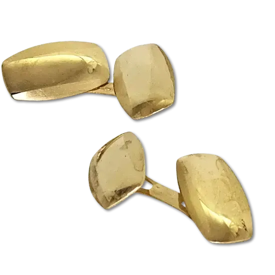 Gemelli Oro Giallo Lucido e Satinato