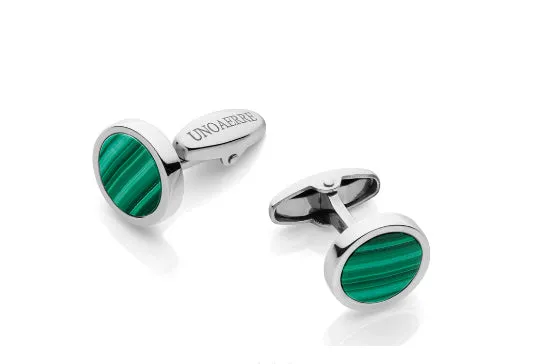 GEMELLI UNOAERRE TONDI PIETRA VERDE 000FFG0250500