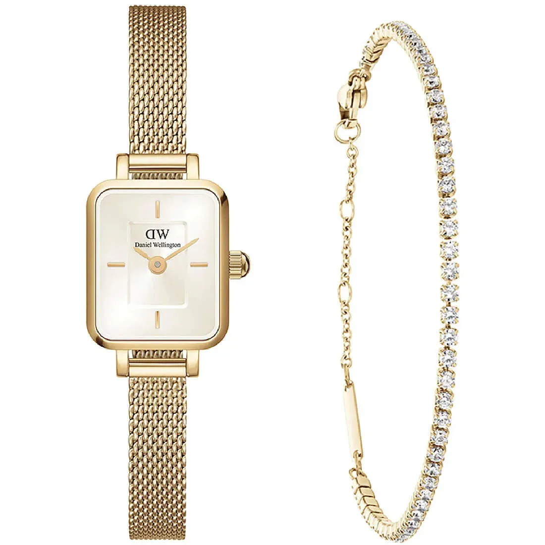 Set Orologio con bracciale tennis donna Daniel Wellington DW00590011