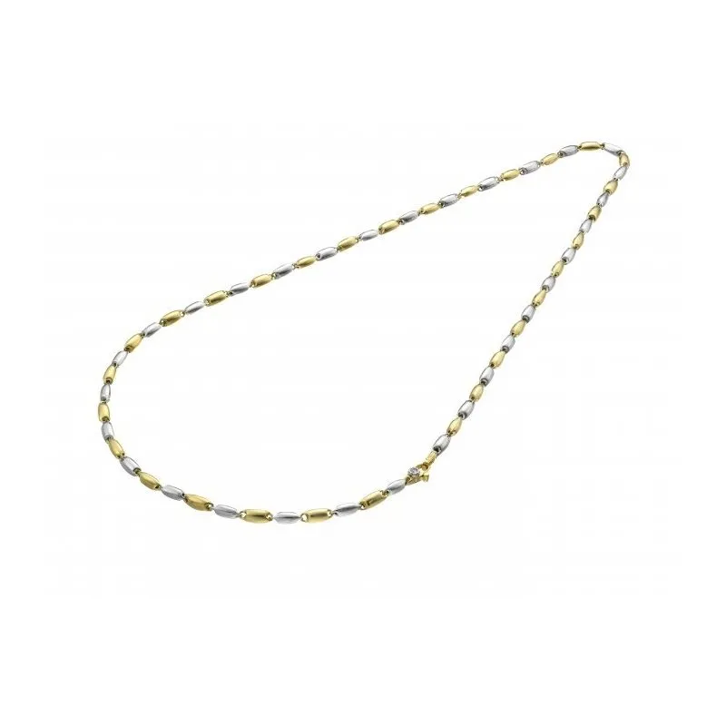 Chimento Catena 45 cm Bicolore Oro 18kt