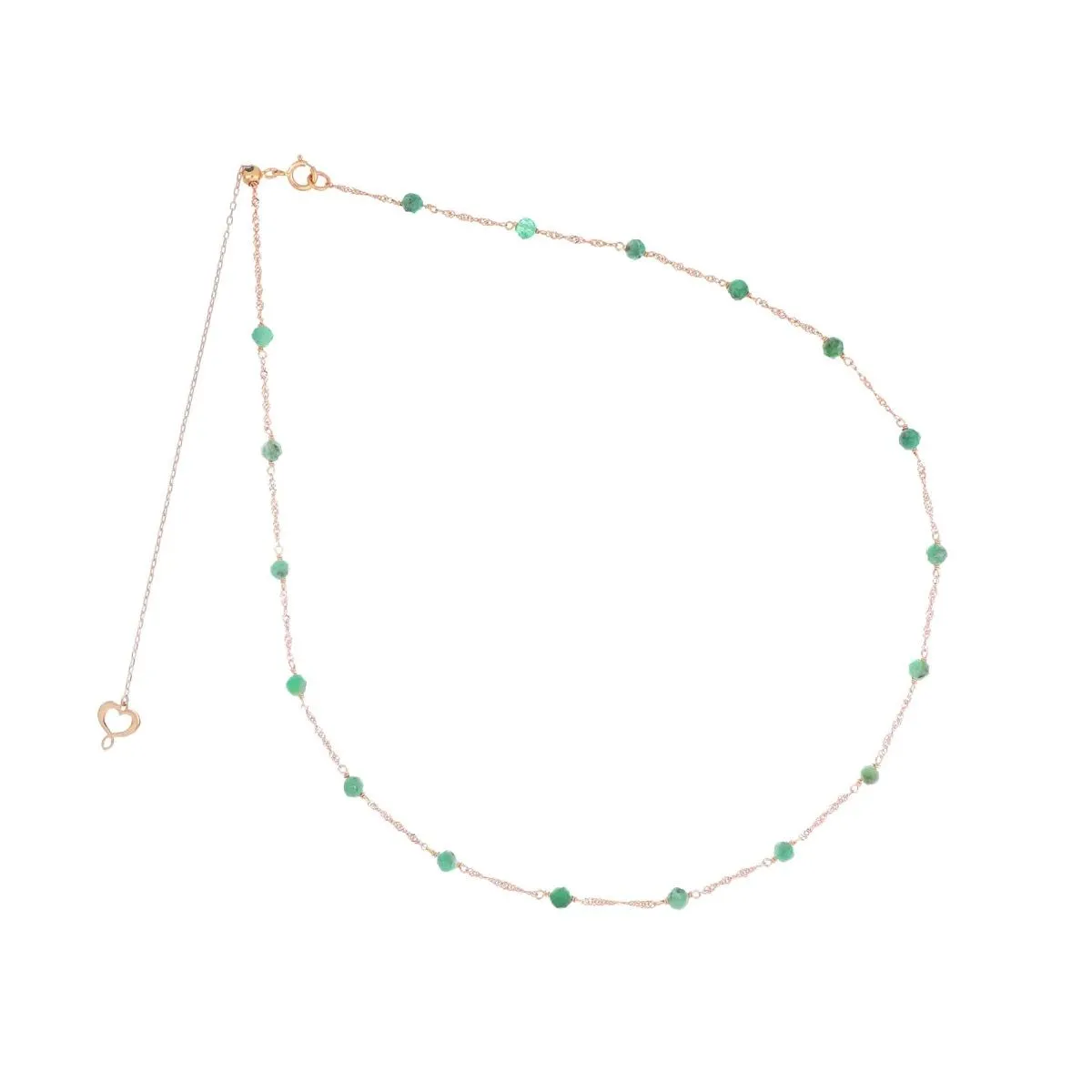 GIROCOLLO 18KT SMERALDI ghptasm