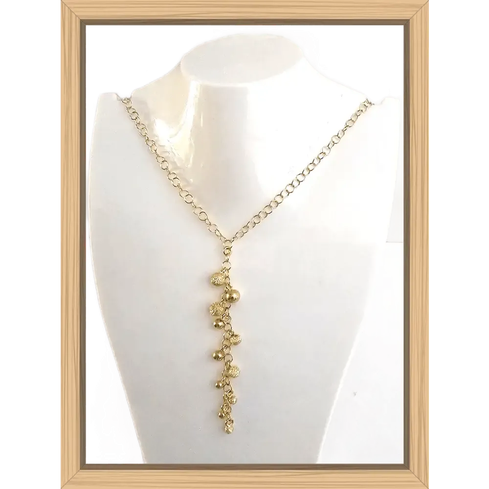 Collana Girocollo Oro Giallo Grappolo UNOAERRE