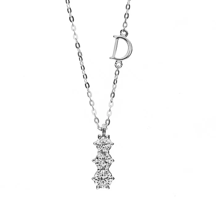 GIROCOLLO TRILOGY DAMIANI SEI TU IN ORO BIANCO E DIAMANTI 20076622