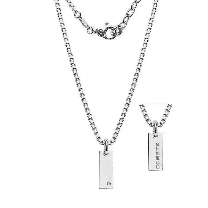 COMETE Chain: Girocollo Argento Uomo