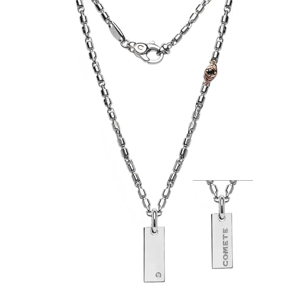 COMETE Chain UGL 752: Girocollo e Bracciali Argento Uomo