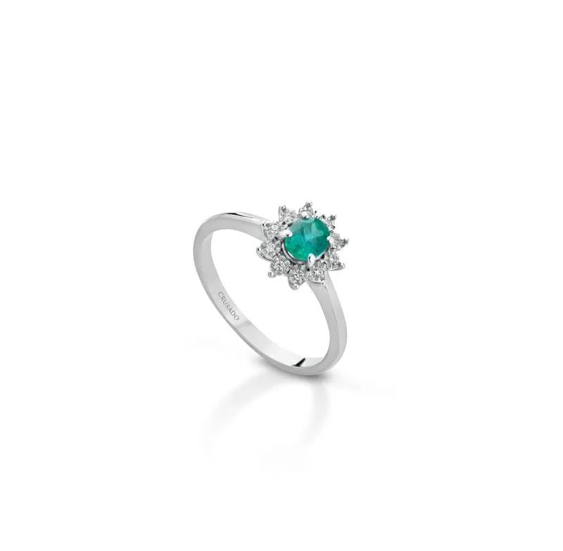 Anello Crusado con Smeraldo - Sharm El-Sheikh