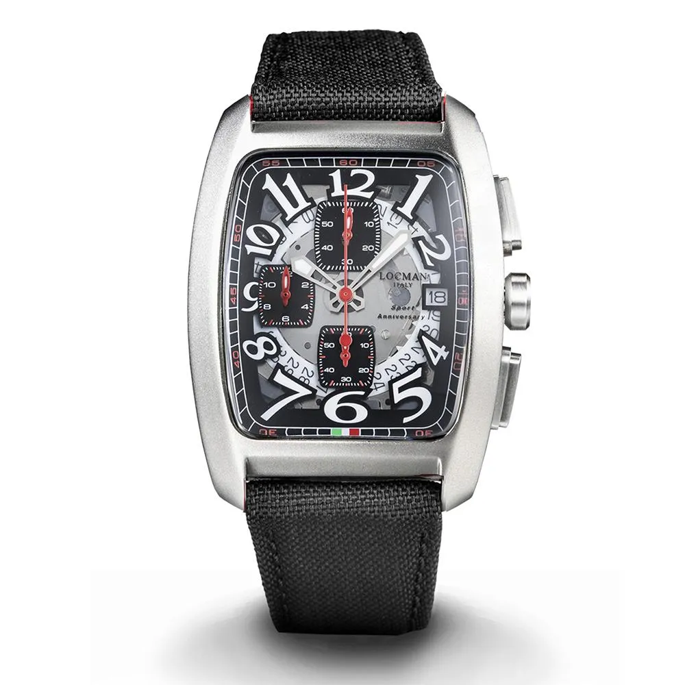 LOCMAN CRONOGRAFO UOMO ALLUMINIO SPORT VISION 0472L22S-LLT0RDCK