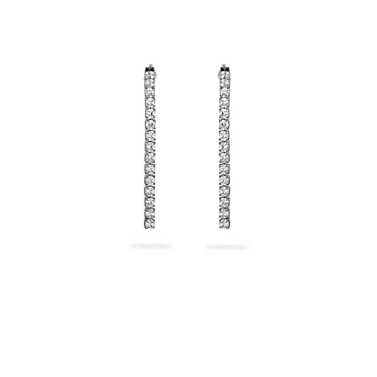 925 Silver Tennis Earrings