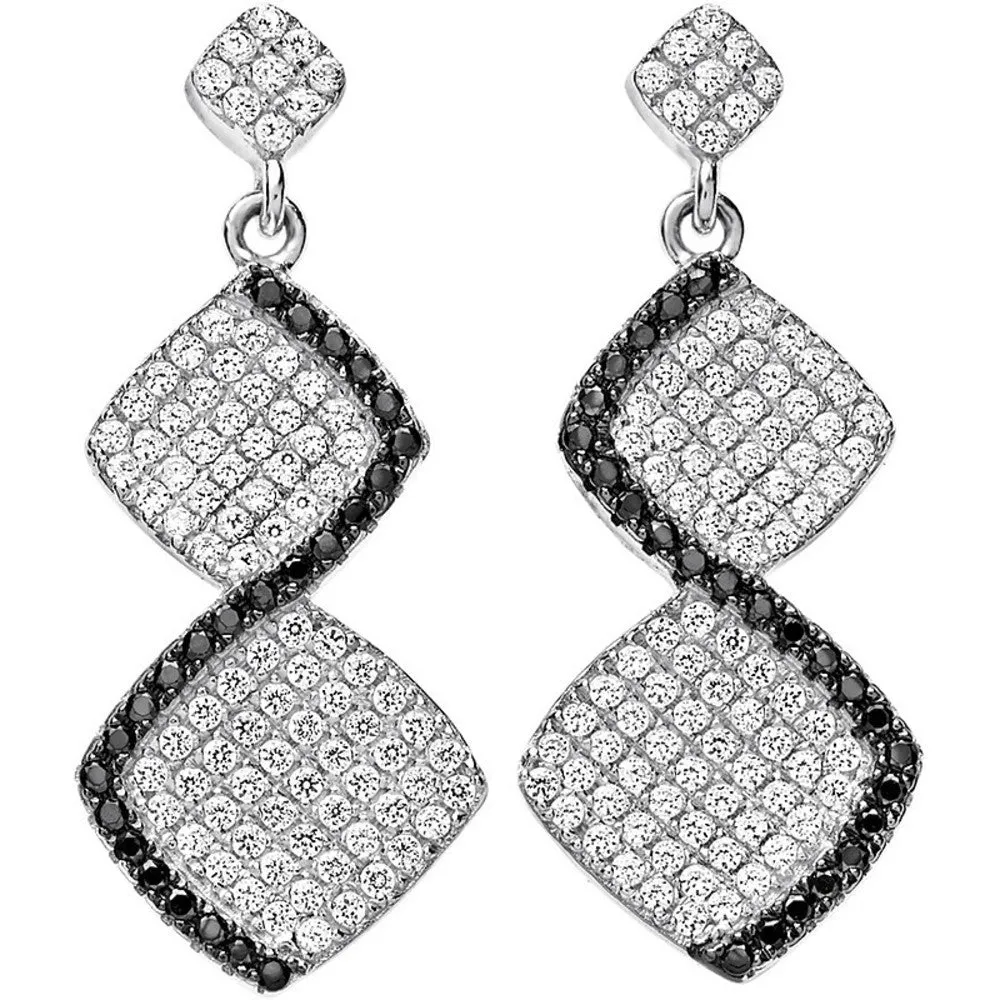 Orecchini Ambrosia Argento e Zirconi AAO 031