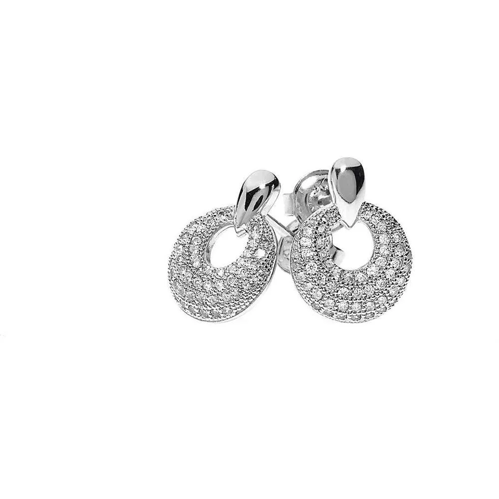 Orecchini Ambrosia Argento e Zirconi AAO 033