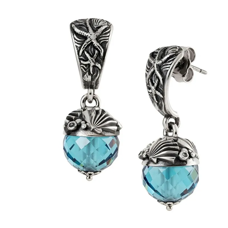 orecchini con pendenti donna Gerardo Sacco Estate 27805e argento 925 con zirconi