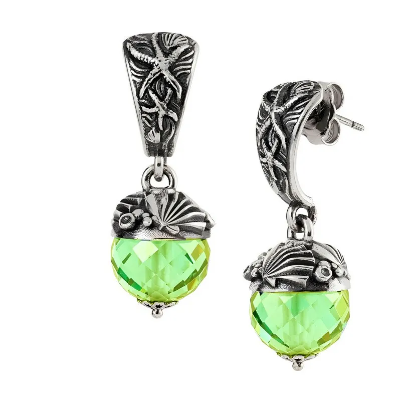 orecchini con pendenti donna Gerardo Sacco Primavera 27809p argento 925 con zirconi