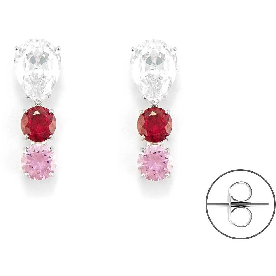 Orecchini argento donna gioielli 4US Cesare Paciotti 4uor6874w