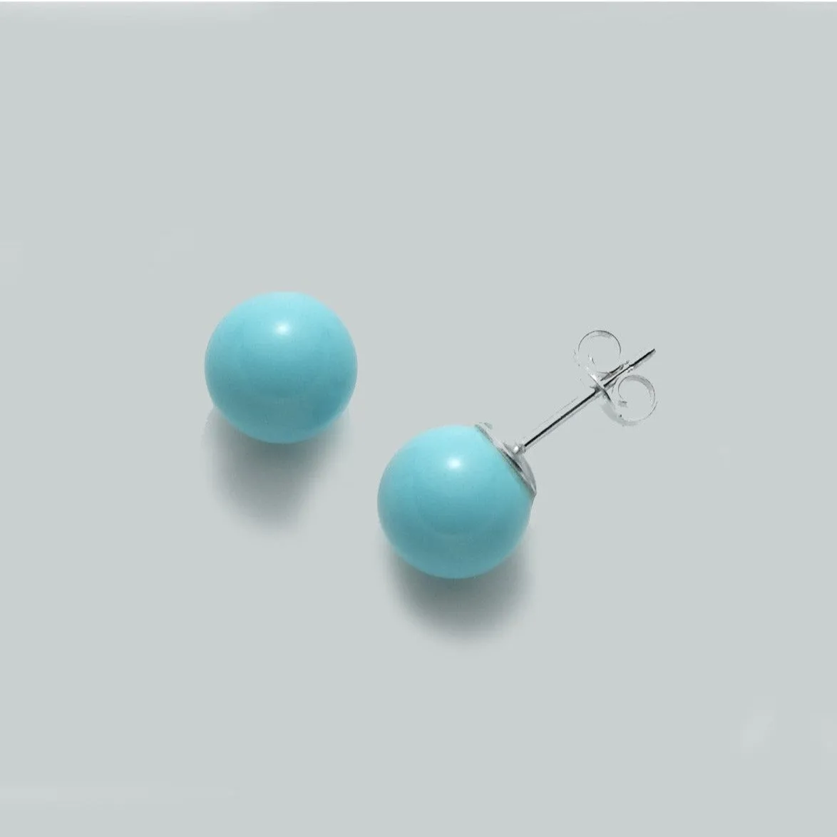 Orecchini in argento 925 Terra e Mare mm 9 PER2326