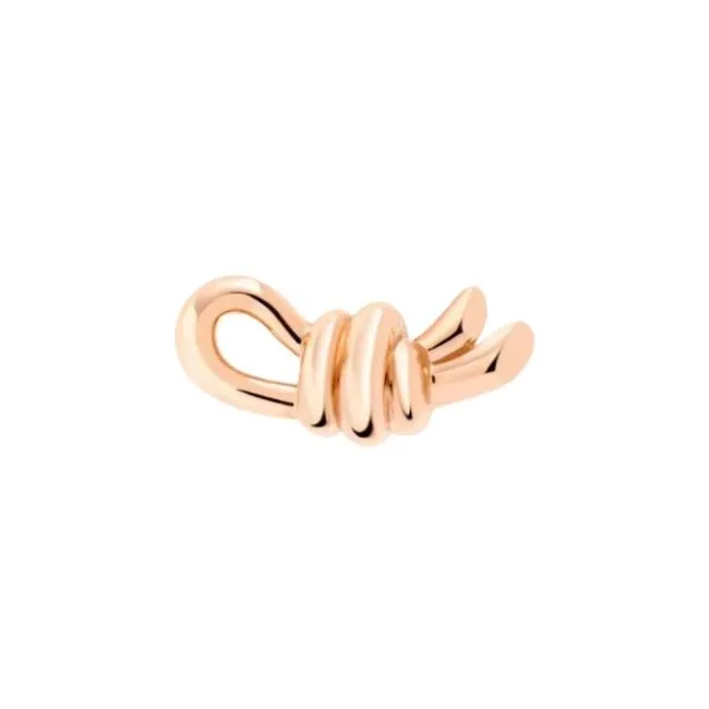 ORECCHINO NODO DODO STUD ORO ROSA DHC3008-KNOTS-0009R
