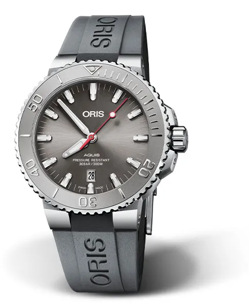 ORIS AQUIS DATE RELIEF GRIGIO 73377304153-0742463EB