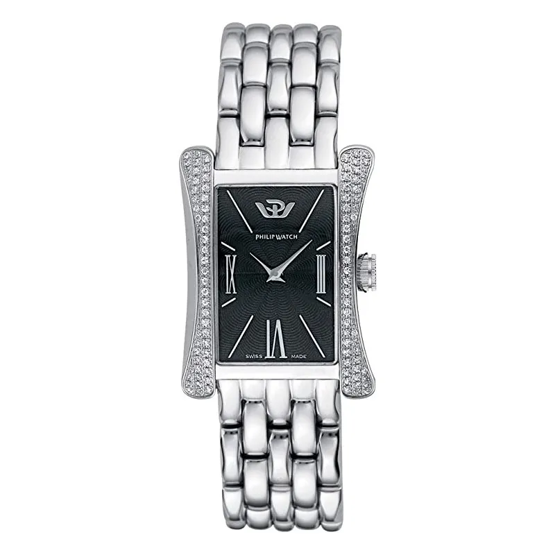 orologio al quarzo donna Philip Watch solo tempo Fellini Diamonds r8253185553