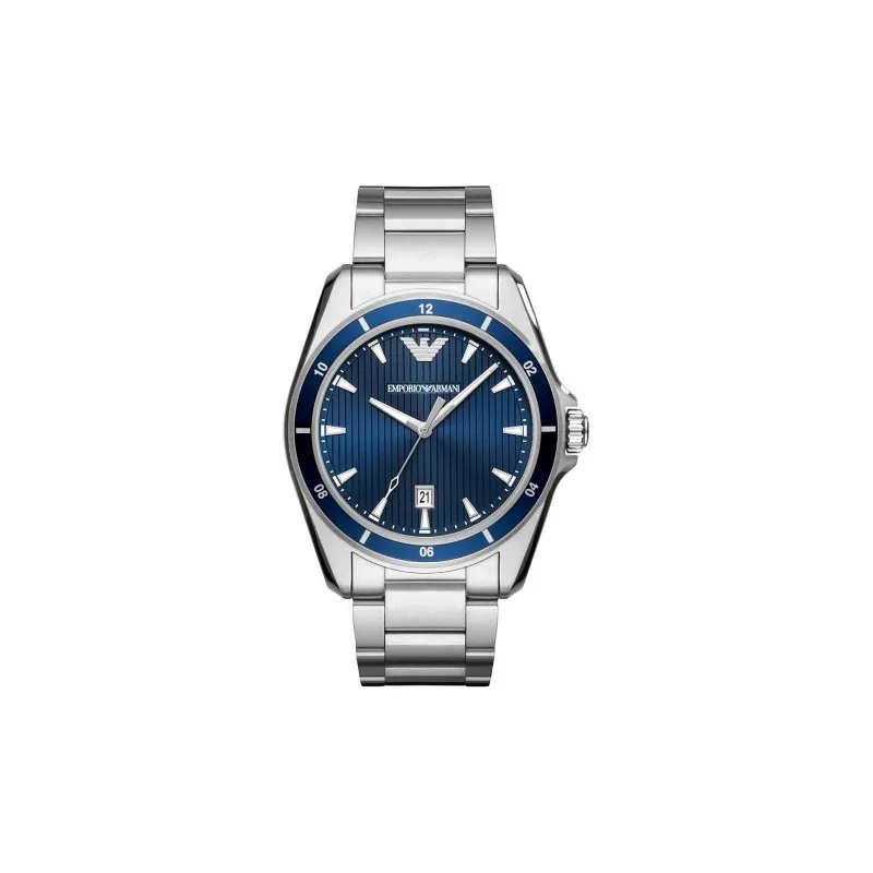 orologio al quarzo uomo Emporio Armani solo tempo Blue ar11100