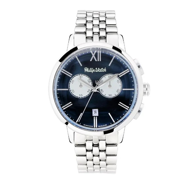 orologio al quarzo uomo Philip Watch cronografo Grand Archive r8273698003