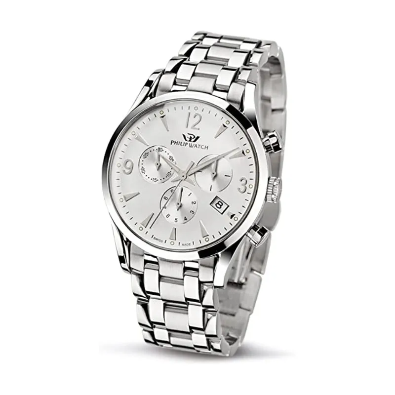 orologio al quarzo uomo Philip Watch cronografo Sunray r8273908145