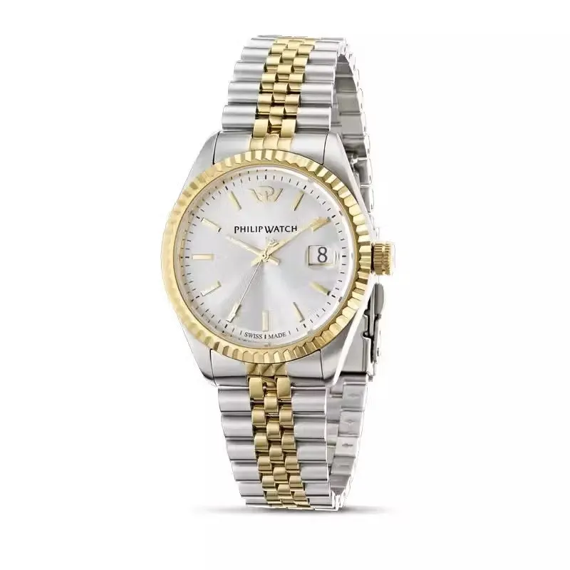 orologio al quarzo uomo philip watch r8253107012 Caribe solo tempo