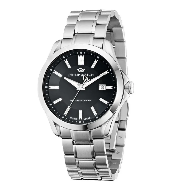 orologio al quarzo uomo Philip Watch solo tempo Blaze r8253165004