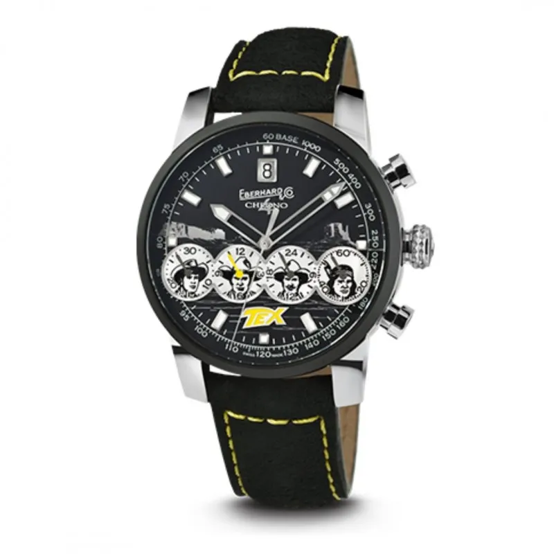 orologio automatico uomo Eberhard 31079 CHRONO 4 - Tex Willer PARDS Limited Edition cronografo