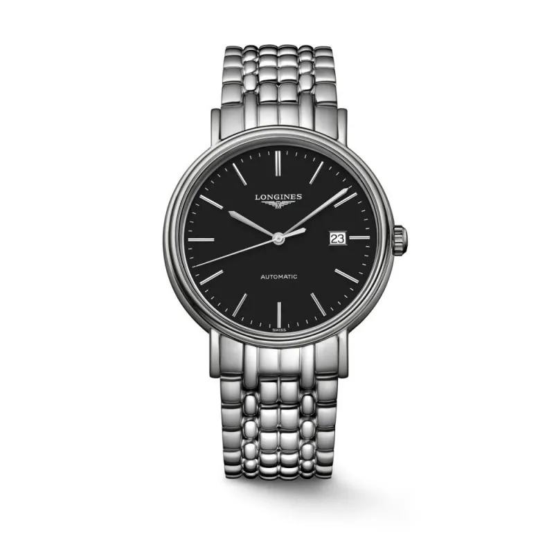 orologio automatico uomo Longines L49224526 Presence solo tempo