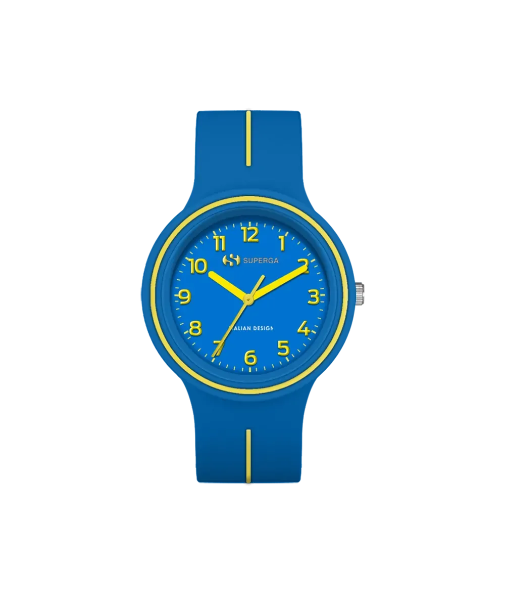 Superga Orologio Bambino Colorful Blu e Giallo