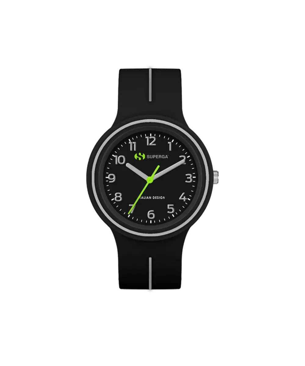 Superga Orologio Bambino Colorful Nero e Bianco