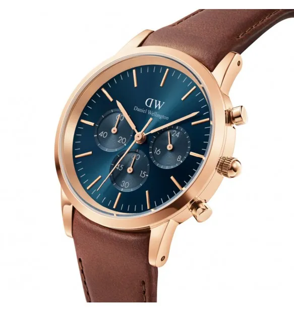 Orologio cronografo uomo Daniel Wellington Iconic 40mm DW00100639