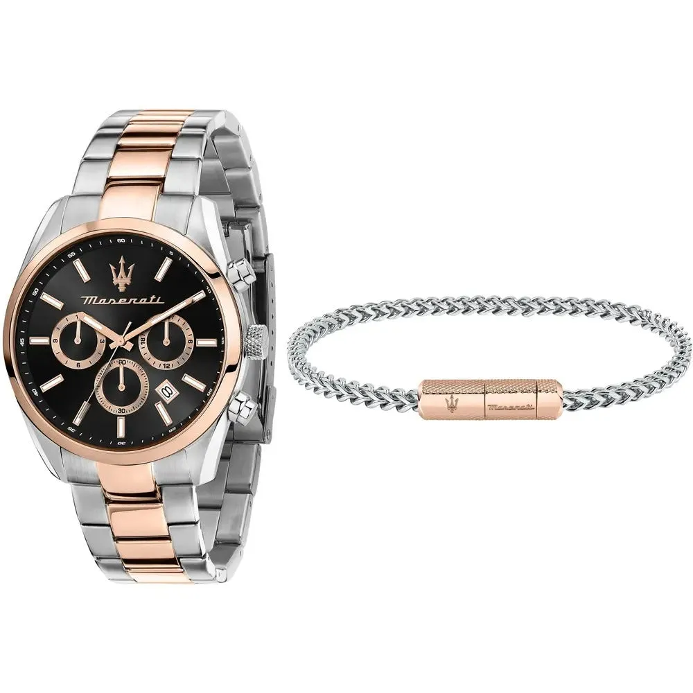 Orologio uomo cronografo Maserati Attrazione R8853151003