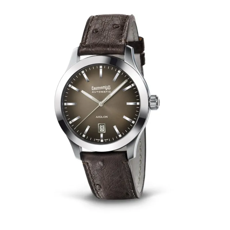 orologio meccanico automatico uomo Eberhard solo tempo Aiglon 41030.10
