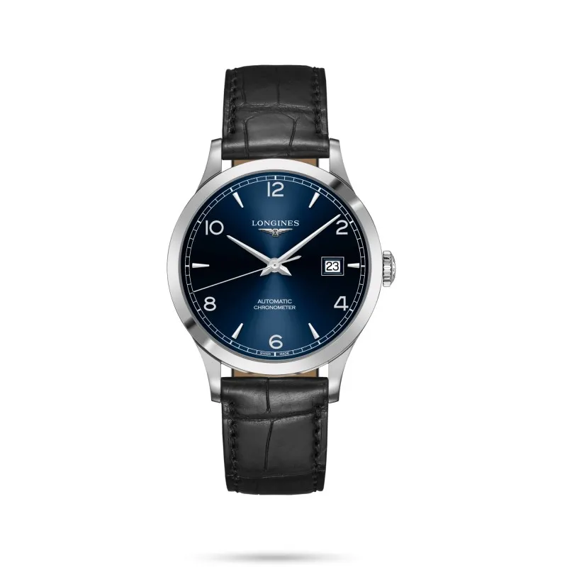 orologio meccanico automatico uomo Longines cronometro COSC Record Collection l28214962