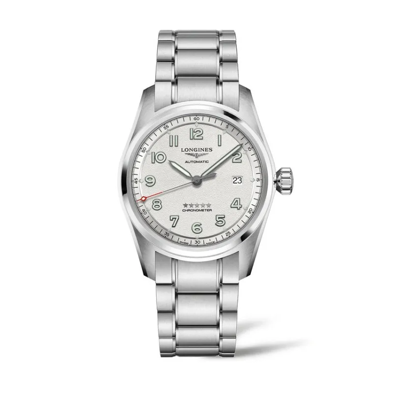 orologio meccanico automatico uomo Longines cronometro COSC Spirit L38104736