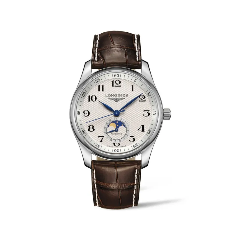 orologio meccanico automatico uomo Longines fasi lunari Master Collection l29094783