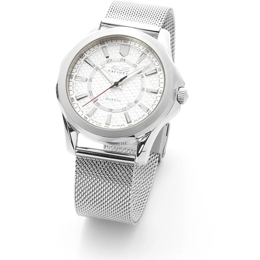 Orologio solo tempo uomo in acciaio 4US Cesare Paciotti t4ls349