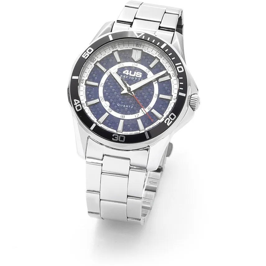 Orologio solo tempo uomo in acciaio 4US Cesare Paciotti t4ls358