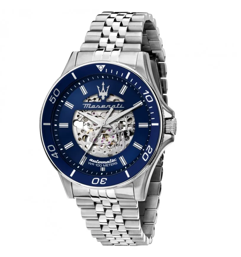 Orologio uomo solo tempo Maserati Sfida R8823140011 in acciaio