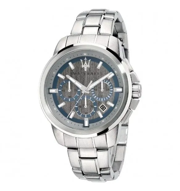 Maserati Orologio Da Uomo Successo Grigio